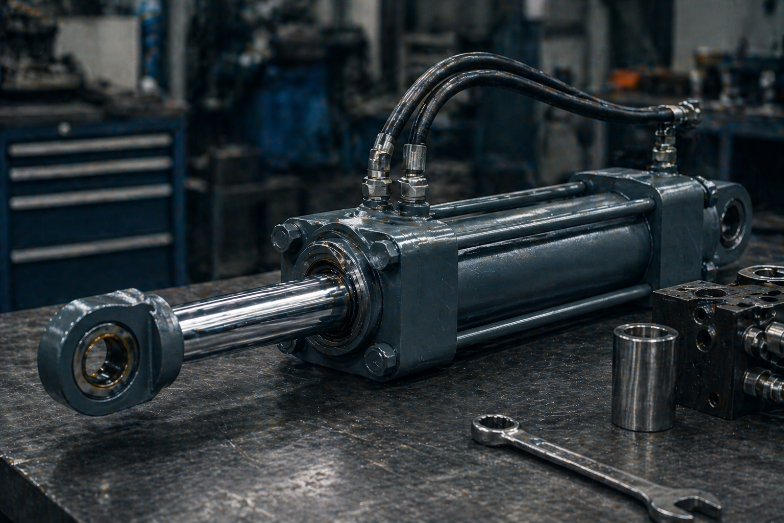 Восстановление гидравлического узла