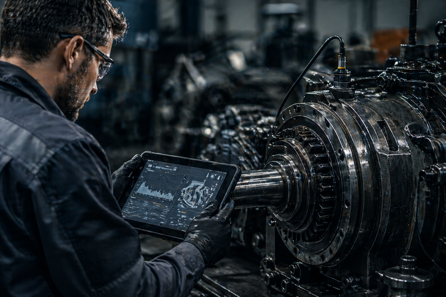 Диагностика оборудования инженером